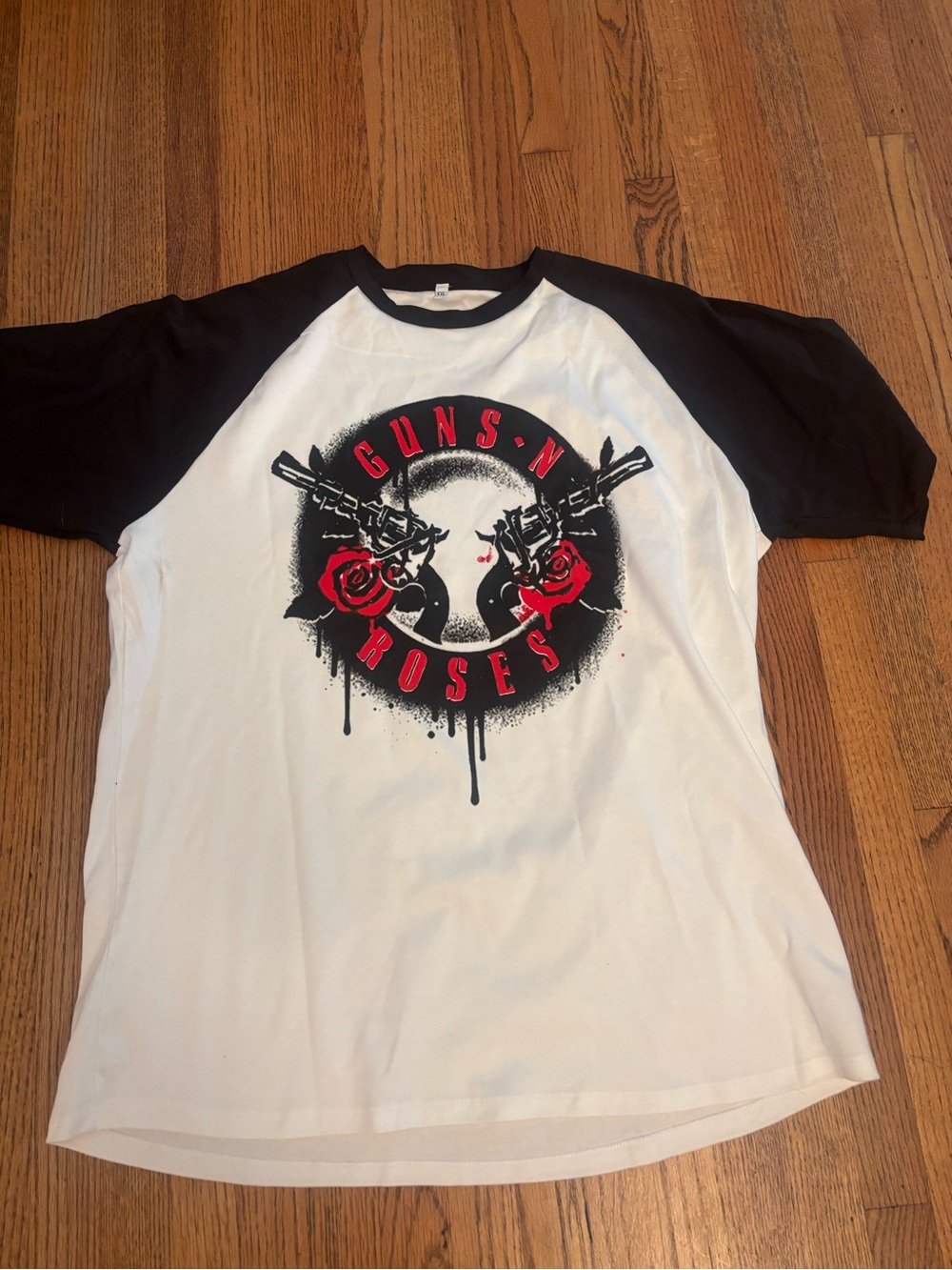 Guns N’ Roses Official Band T-Shirt World Tour Short Sleeve Logo Printed Vintage